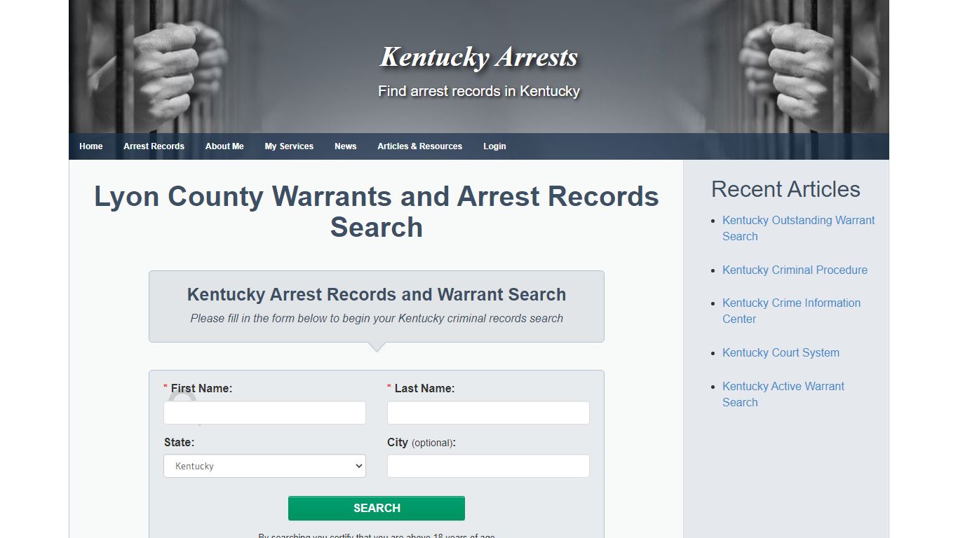 Lyon County Warrants and Arrest Records Search - Kentucky Arrests